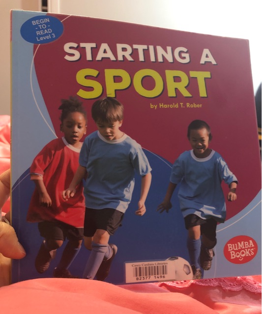 Starting a sport