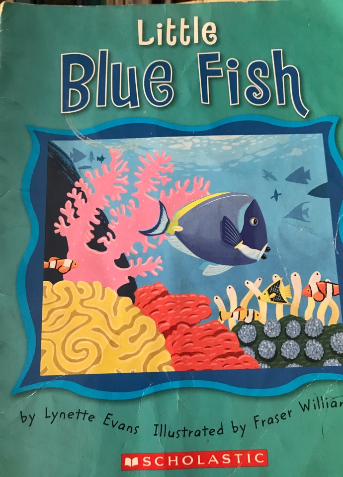 little blue fish