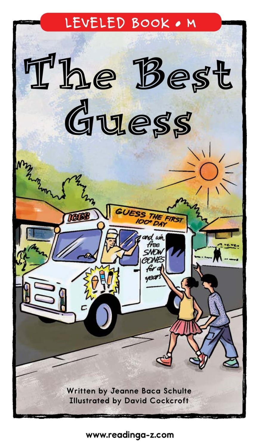 The Best Guess (RAZ M)