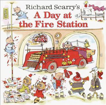 Richard Scarry's a Day at the Fire Sta