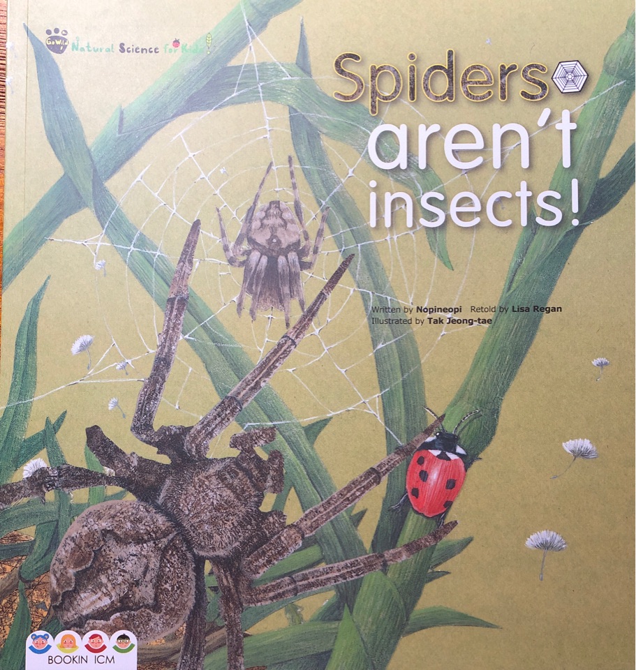 宾果儿童自然科学第二辑 Go wild：Spiders aren't ins