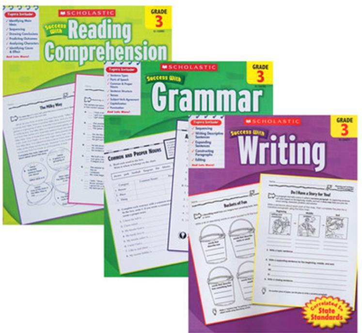 “学乐成功必赢”美国练习册 三年级 Success Grade3系列