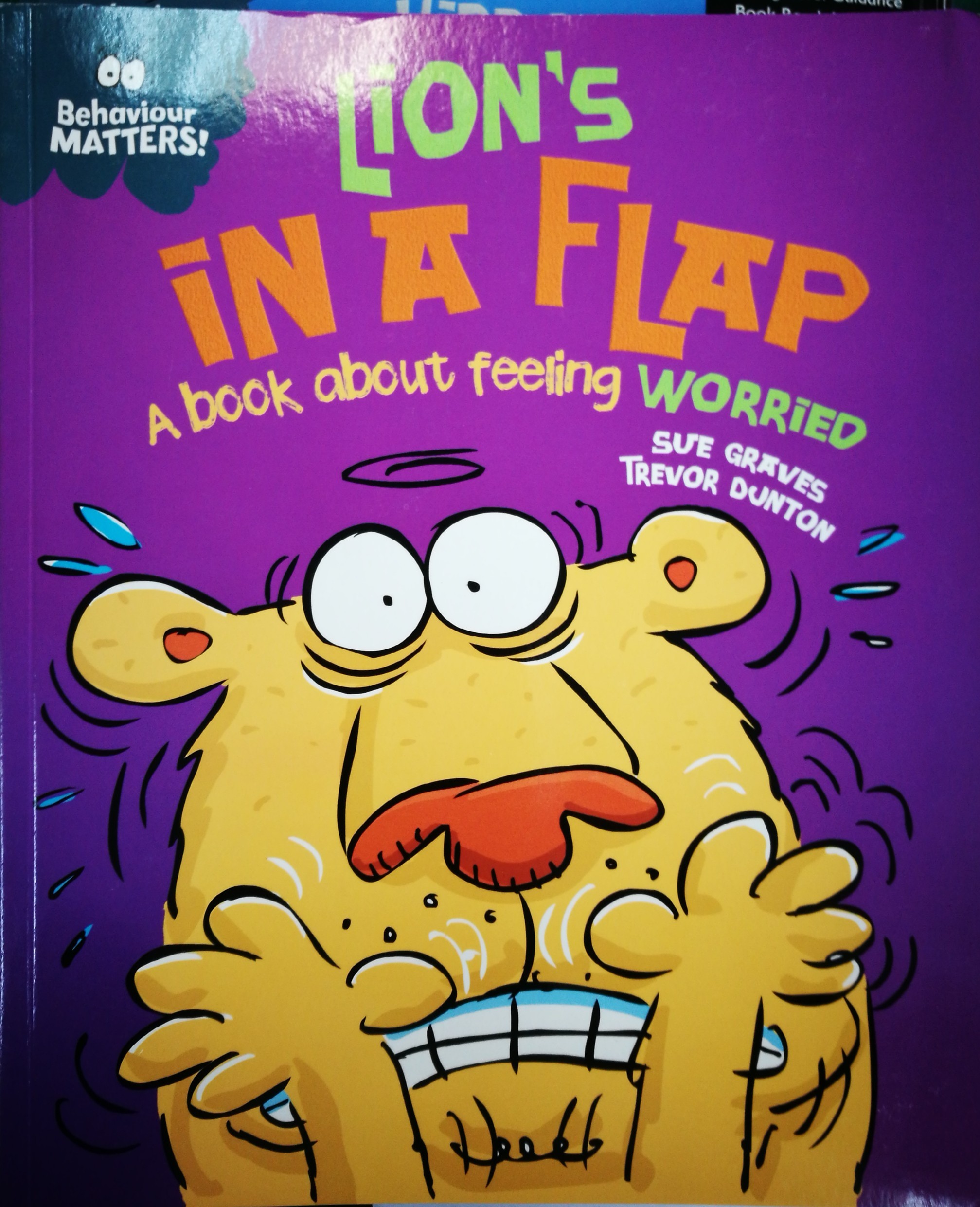 Behaviour matters Lion's in a flap—a b