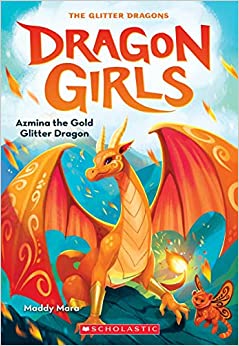 Azmina the Gold Glitter Dragon (Dragon