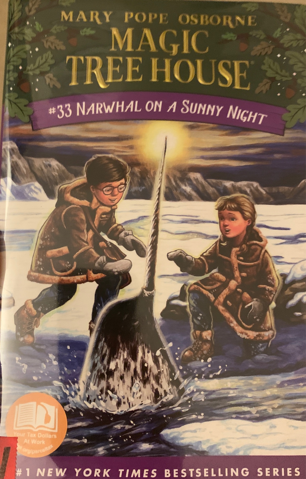 Magic Tree House #33 Narwhal on A Sunn