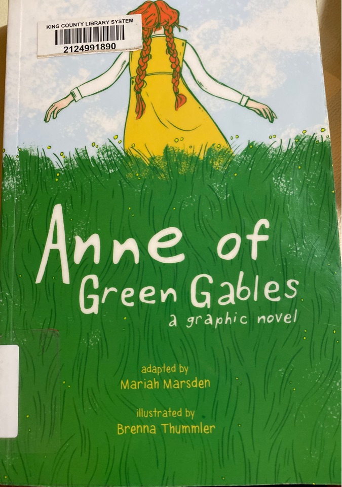 Anne of Green Gables a graphic novel