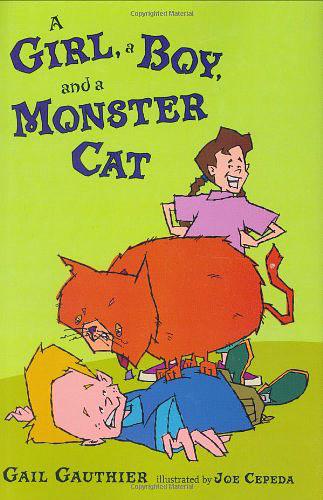 A Girl, a Boy, and a Monster Cat