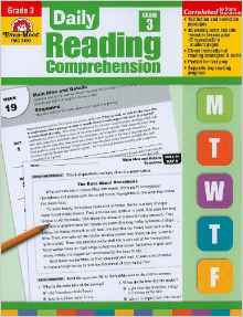 Daily Reading Comprehension, Grade 3 (
