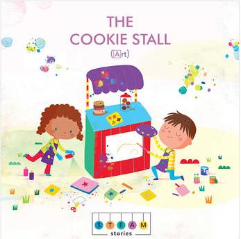 英文原版:The Cookie Stall (Art)饼干摊位