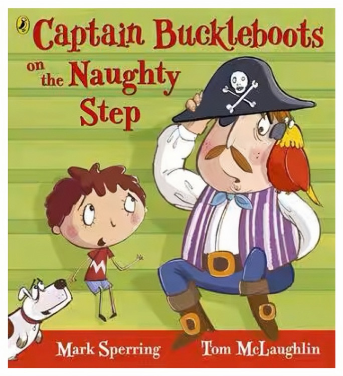 Captain Buckleboot On the Naughty Step