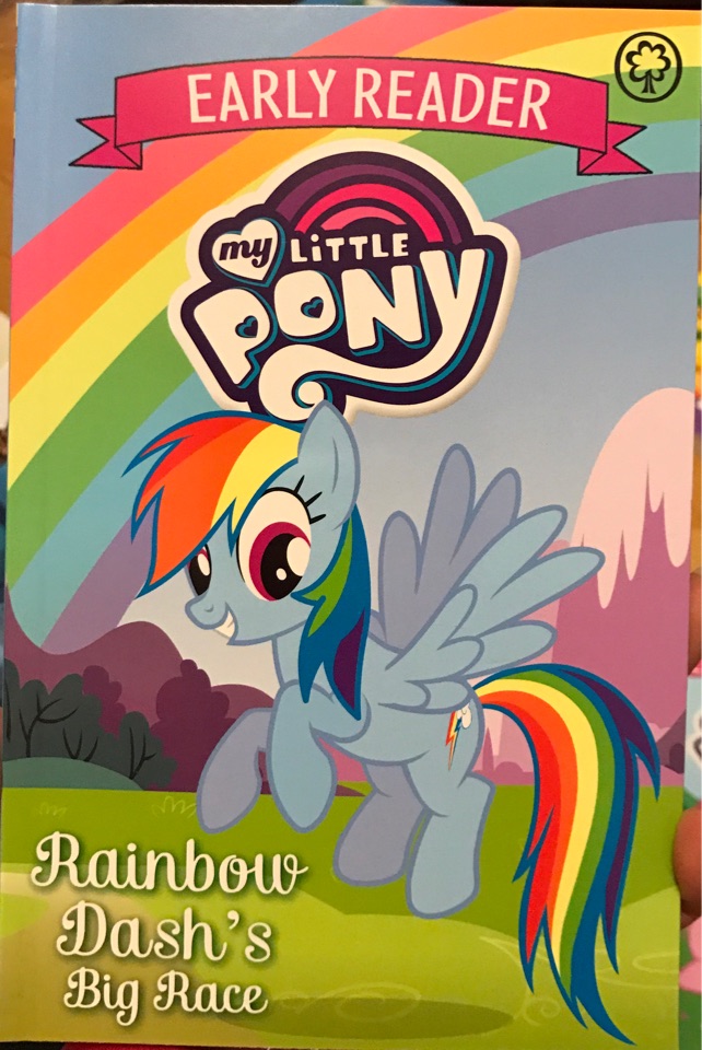 Little pony Rainbow Dash's Big Race