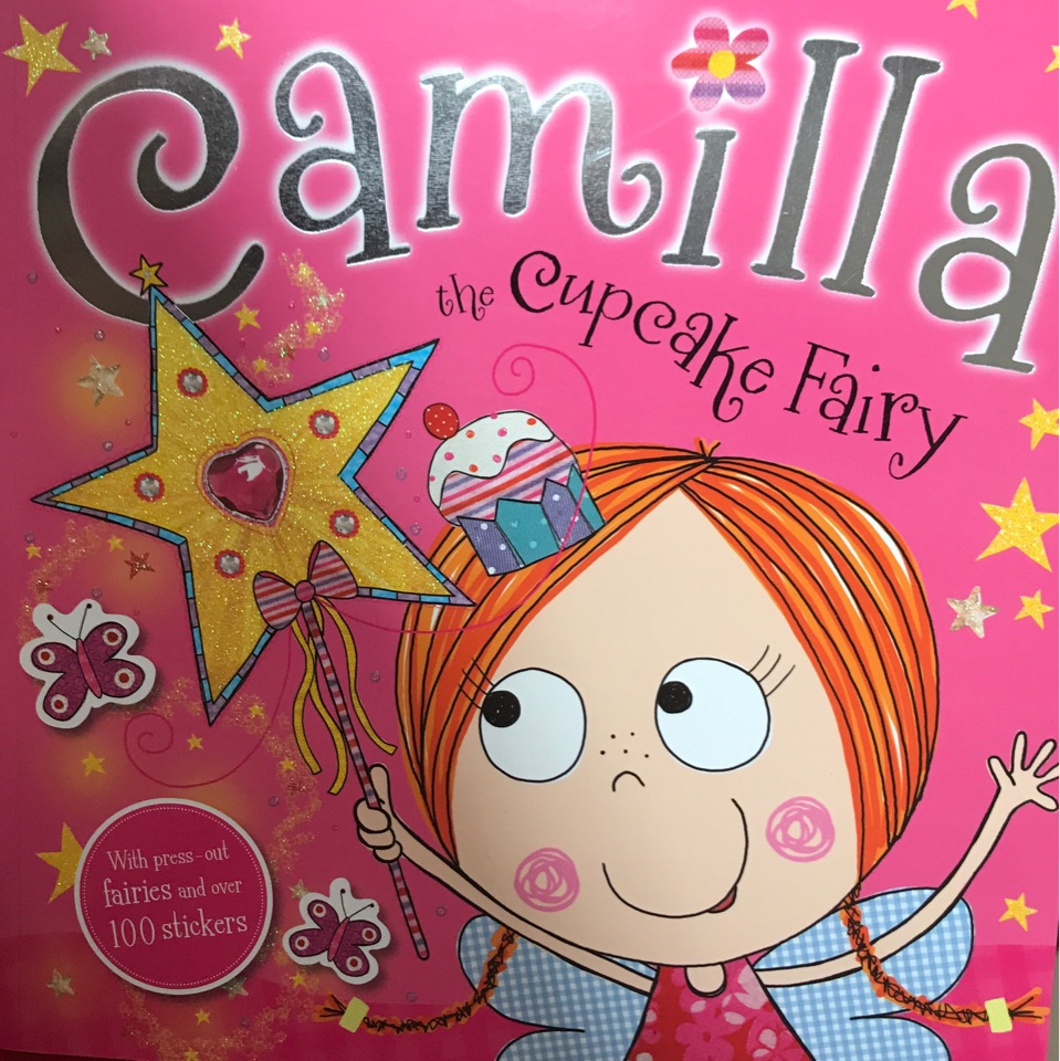Press Out Sticker: Camilla the Cupcake