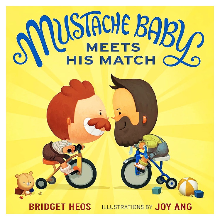 Mustache Baby Meets His Match