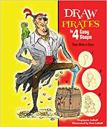 Draw Pirates in 4 Easy Steps: Then Wri