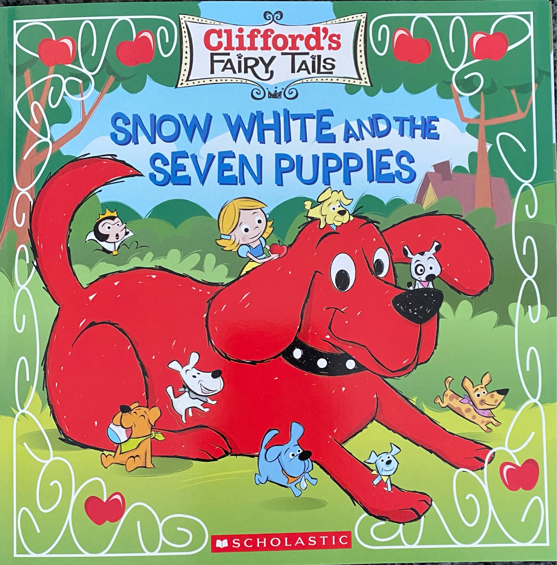 Snow white and the seven puppies