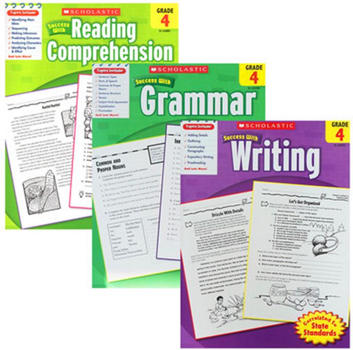 “学乐成功必赢”美国练习册 四年级 Success Grade4系列
