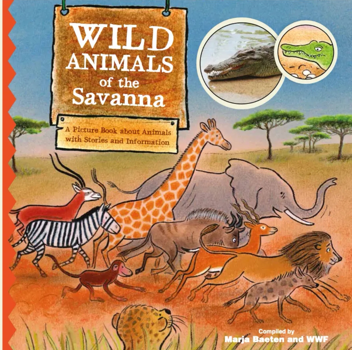 Wild Animals of the Savannah. A Pictur