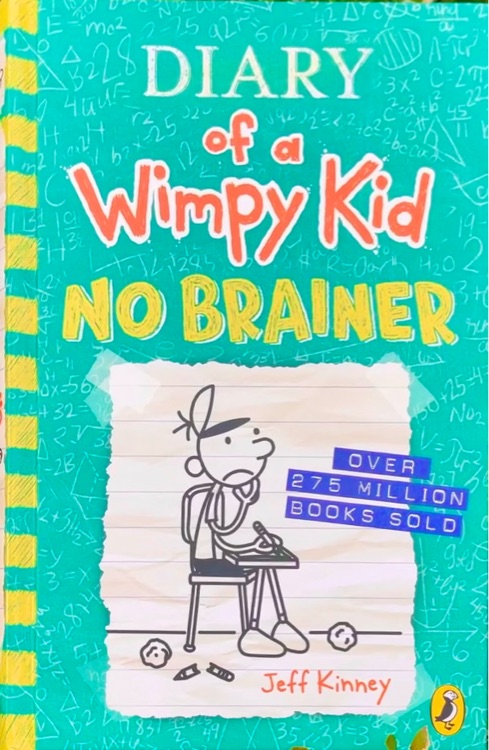 Diary of a Wimpy Kid #18 No Brainer 小屁