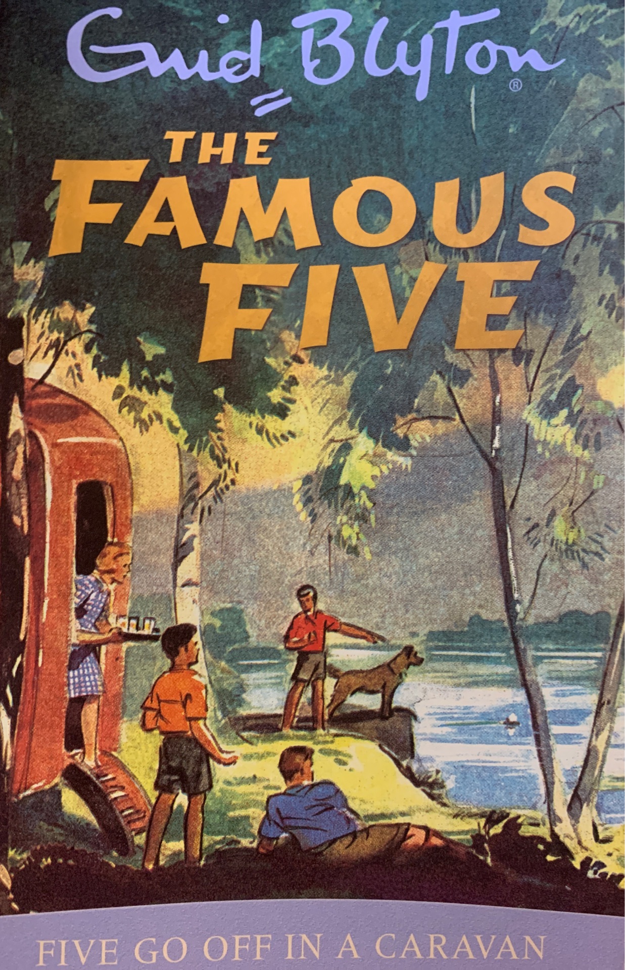 the famous five- five go off in a cara