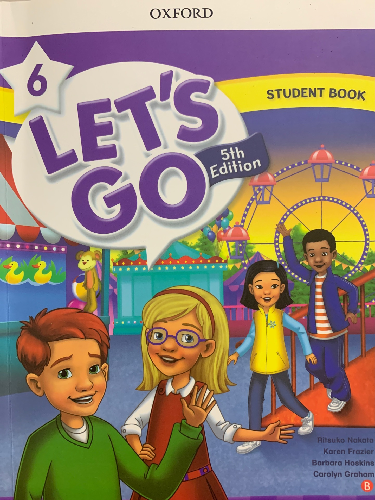 Let's Go 6 Student Book with Audio CD: