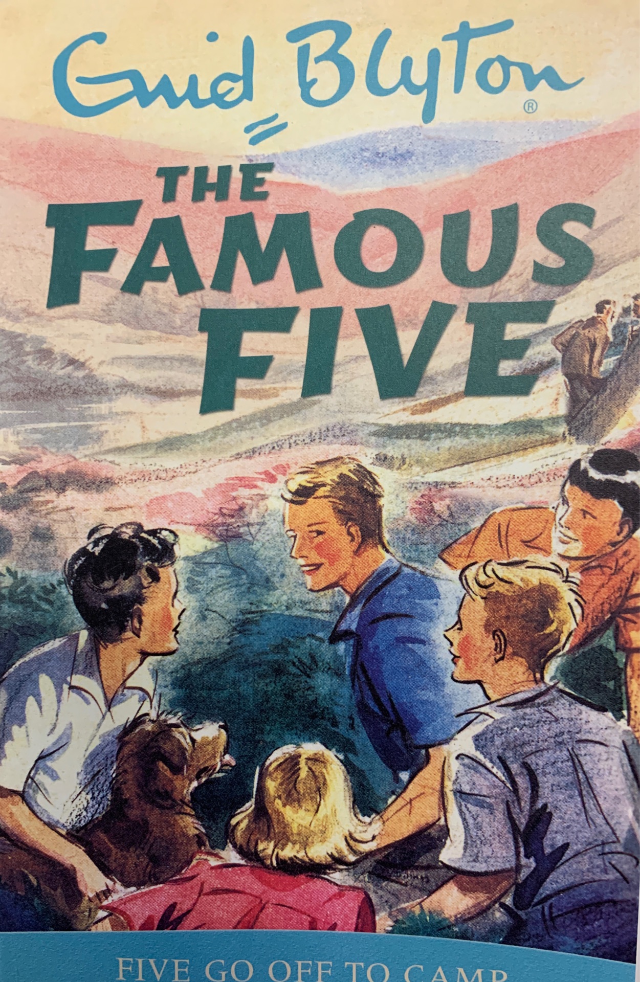 the famous five-five go off to camp