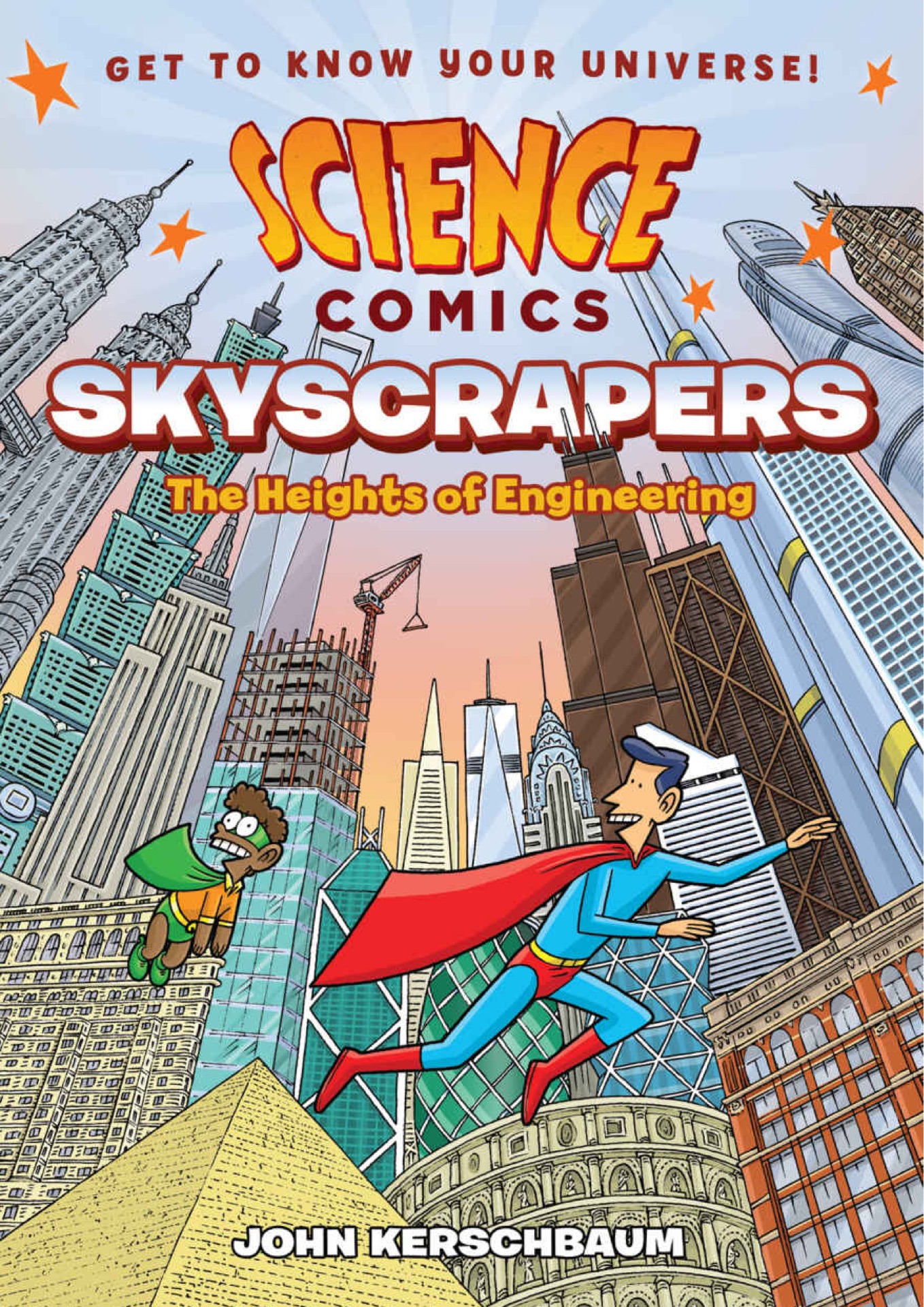 science comics skyscrapers