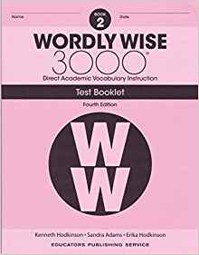 Wordly Wise, Grade 2 Test Booklet