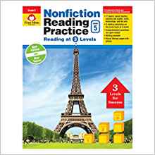 Nonfiction Reading Practice, Grade 5