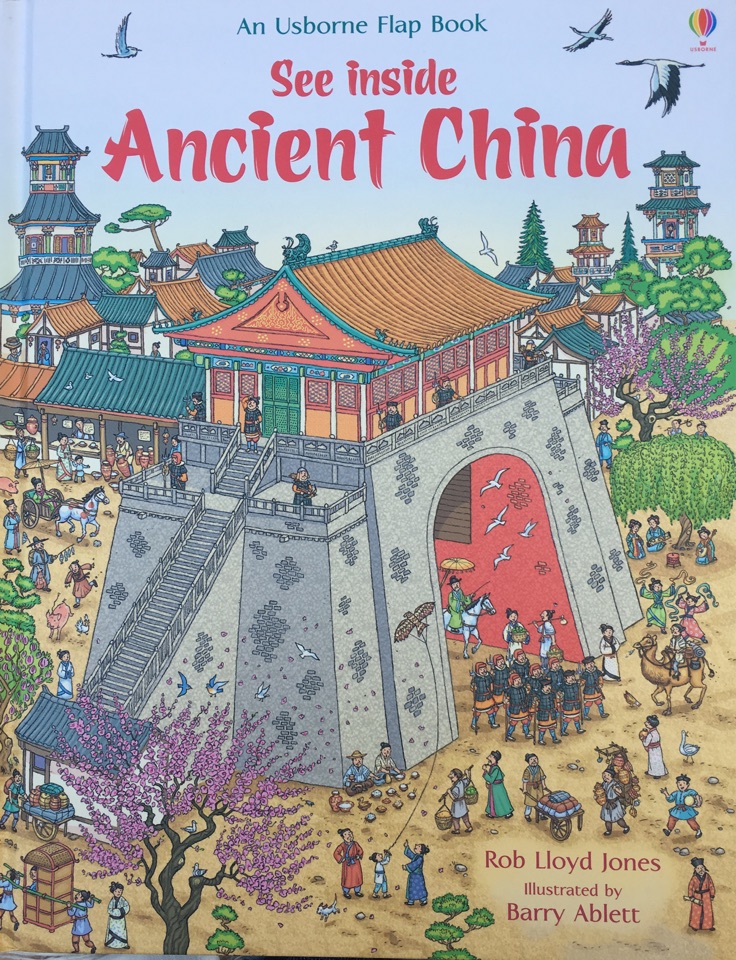 An usborne flap book。See inside ancien