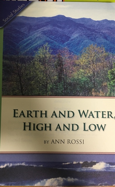 Earth and water, high and low