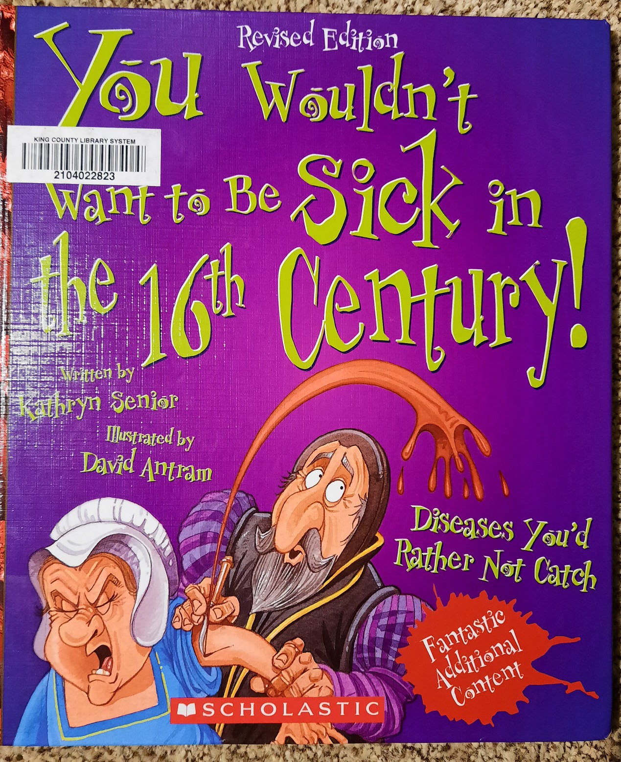 You wouldn't Want to Be Sick in the 16