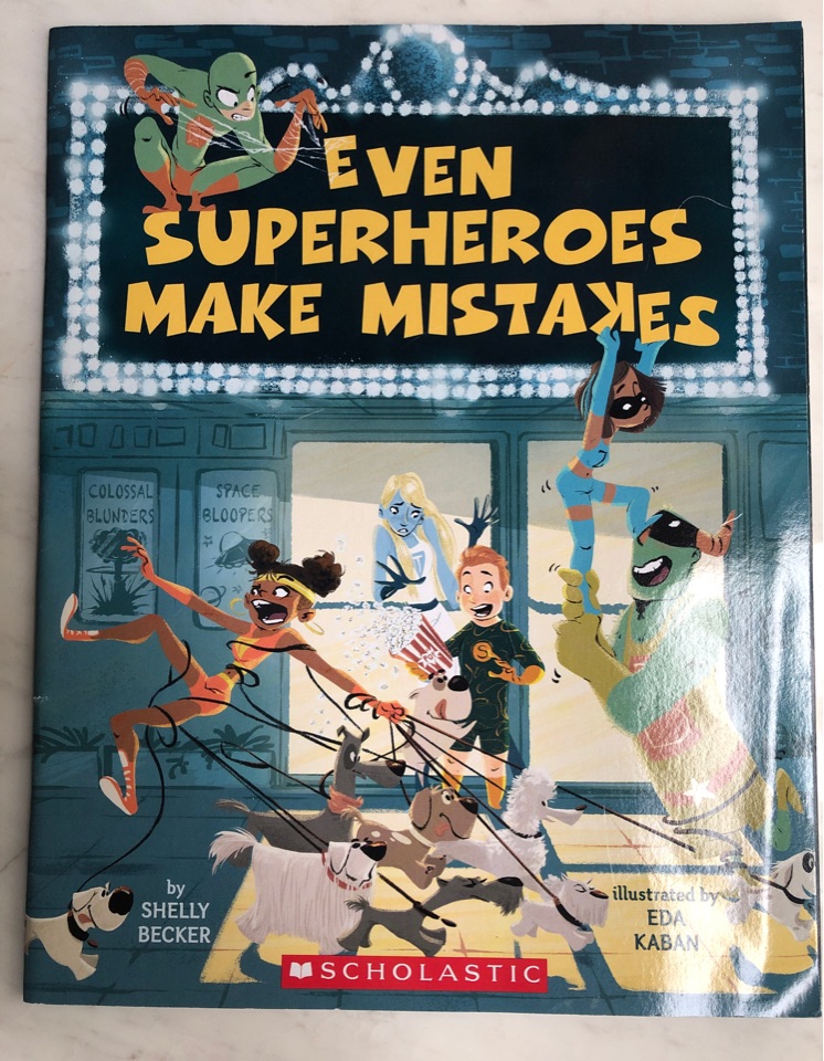 Even superheroes make mistakes