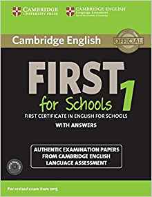 Cambridge English First 1 for Schools 