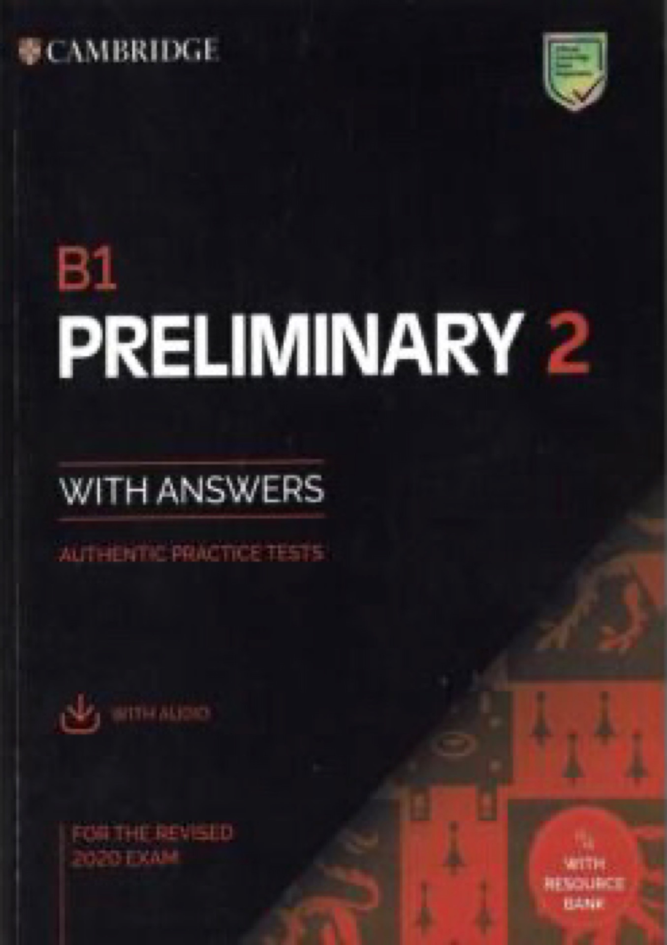 剑桥PET考试B1 真题集2:学生书 英文原版 B1 Preliminary