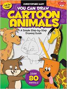 You Can Draw Cartoon Animals: A simple
