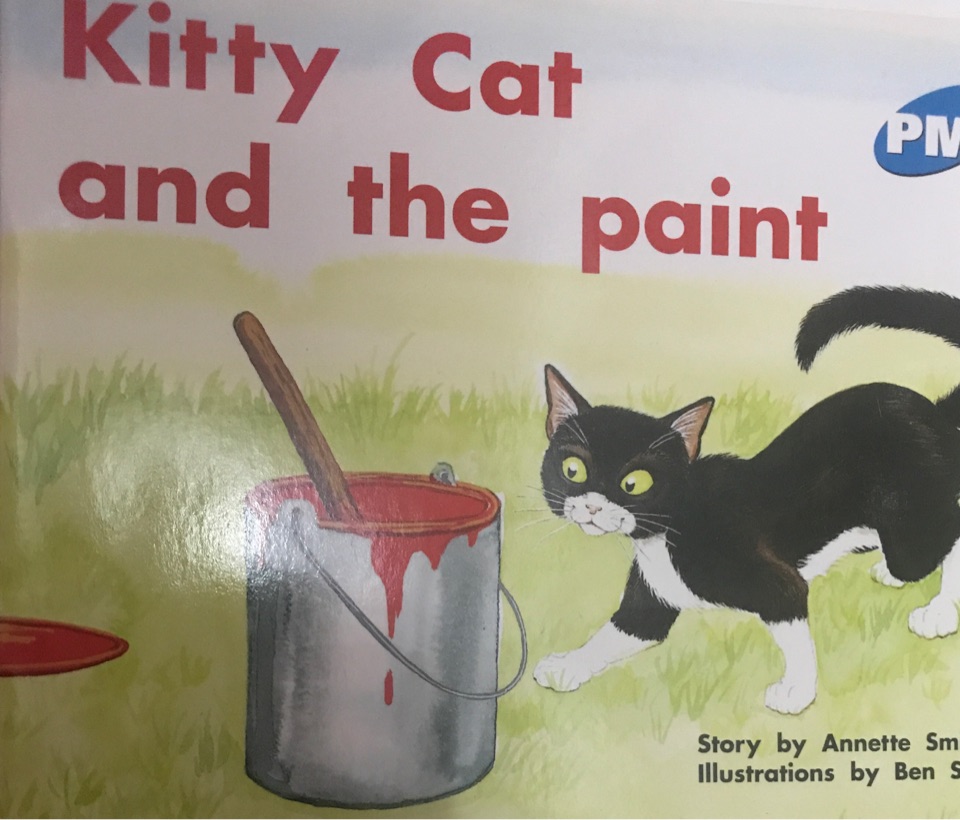Kitty cat and the paint PM PLUS Level 