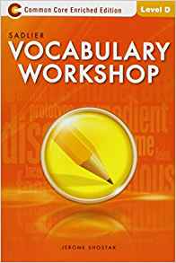 Vocabulary Workshop: Enriched Edition: