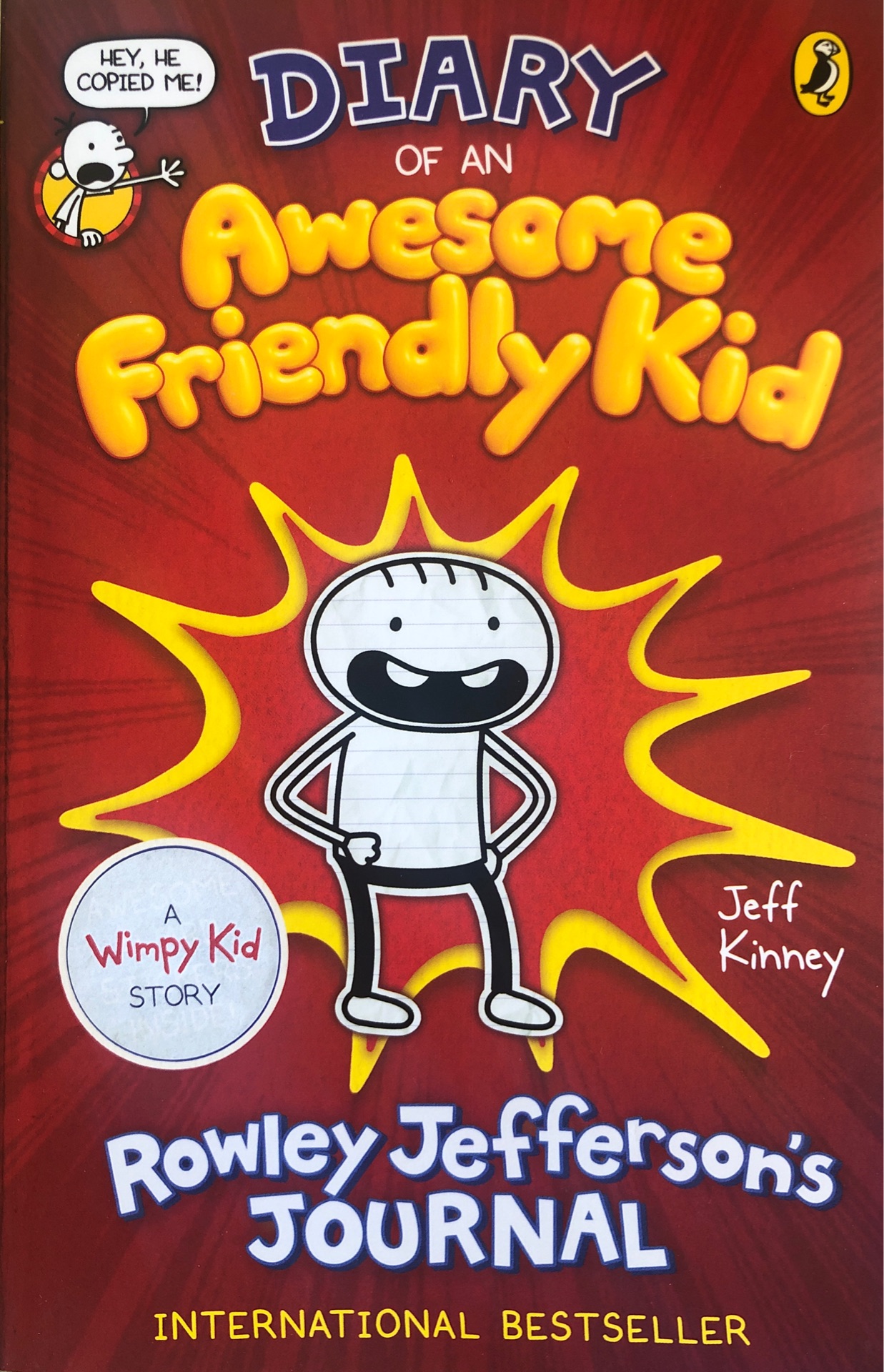 Diary of An Awesome Friendly Kid - Row