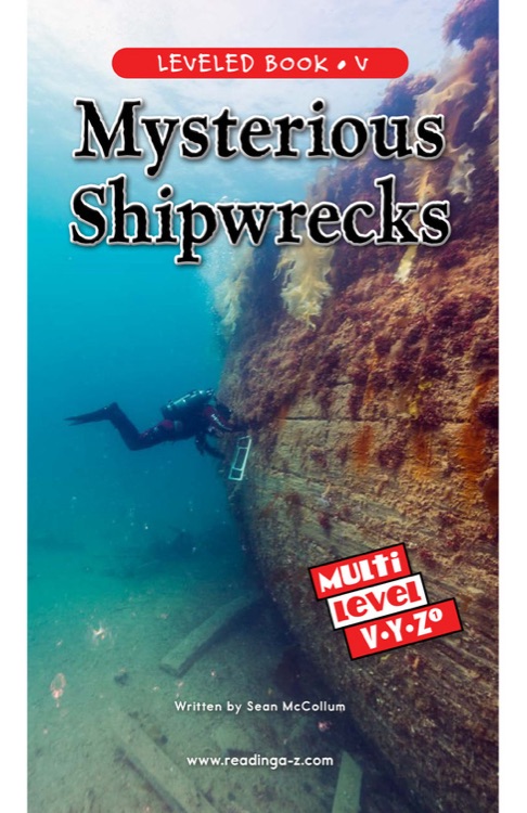 Mysterious Shipwrecks (RAZ V)