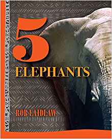 5 Elephants (5 Animals)