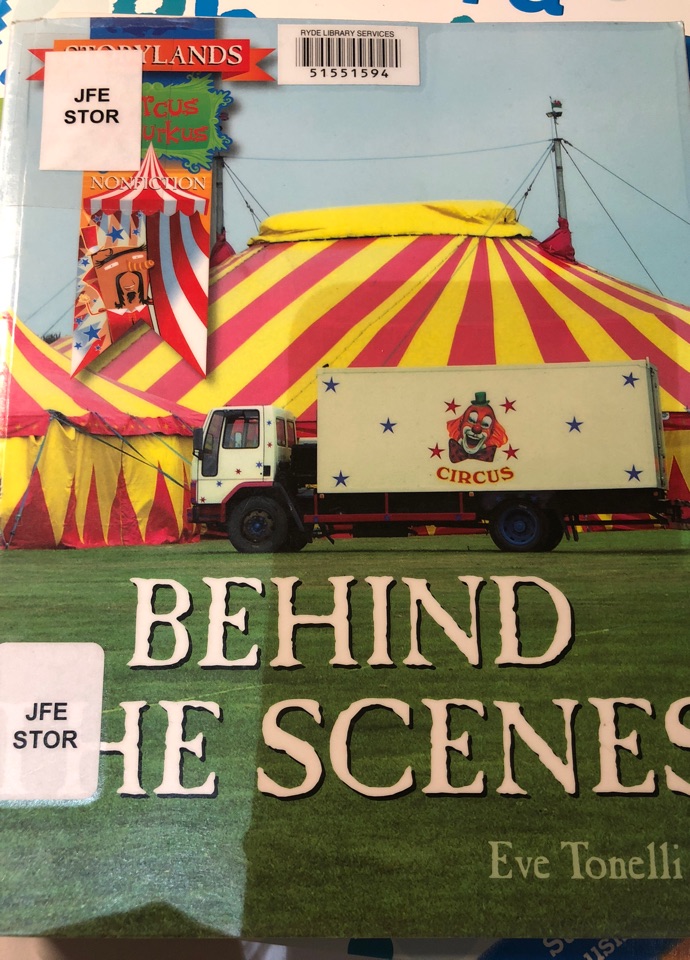 behind. The scenes