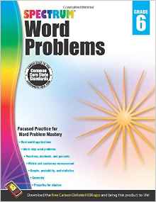 Word Problems, Grade 6 (Spectrum)