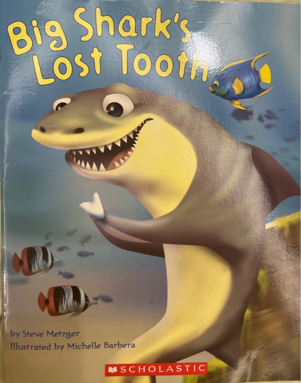 Big shark's lost tooth