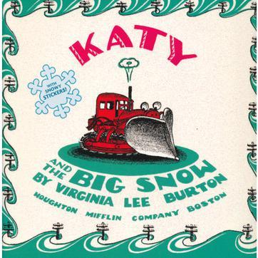 Katy and the Big Snow Book and CD 凯迪和一