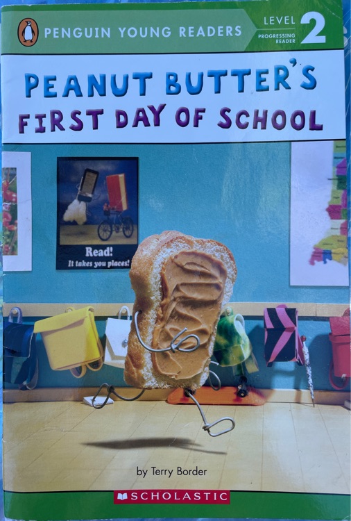 Peanut butter's first day of school