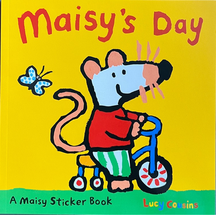 小鼠波波橙盒: Maisy's Day(贴纸书)