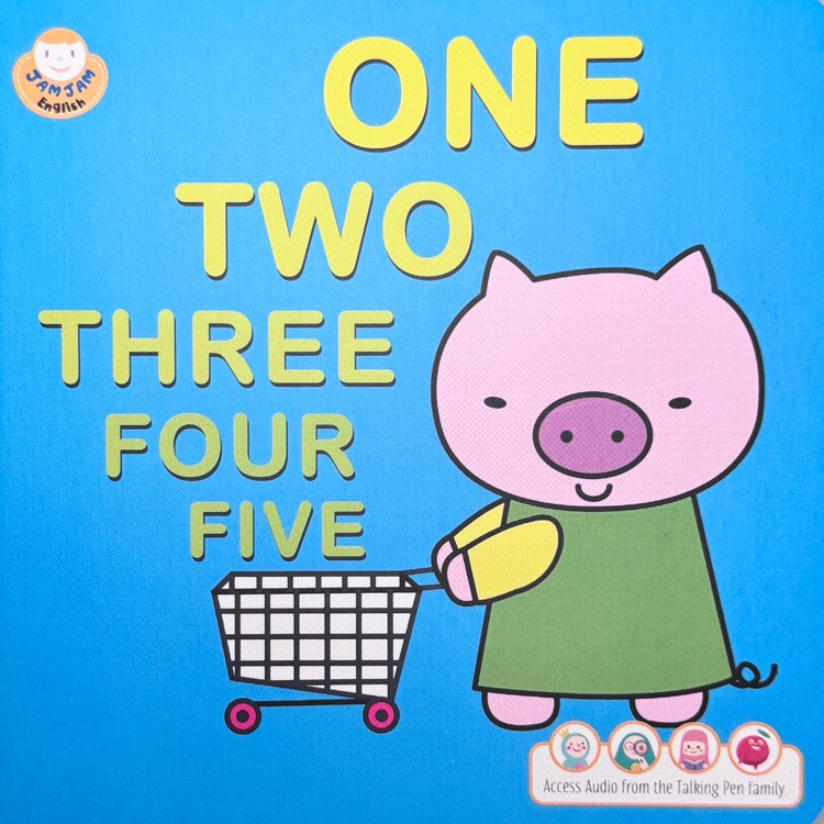 果酱英语点读版 JamJam English: one two three 