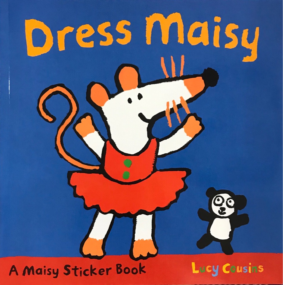 小鼠波波橙盒: Dress Maisy(贴纸书)