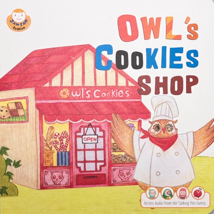 果酱英语点读版 JamJam English: owl's cookies 