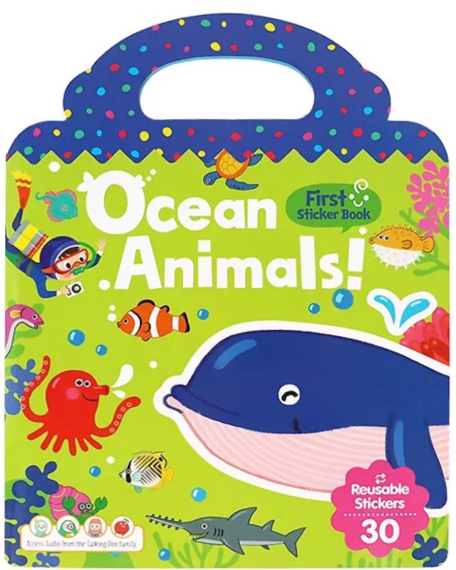 First sticker book: Ocean Animals!